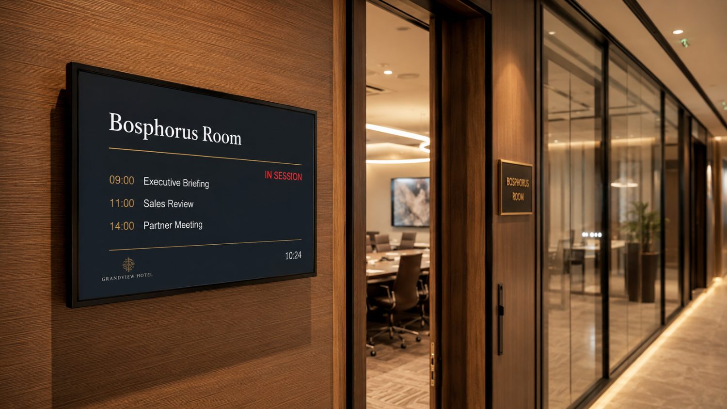 Room status sign