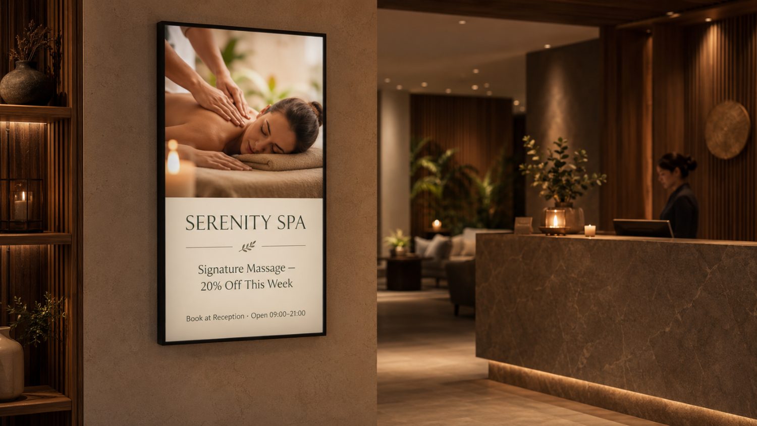Spa screen